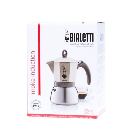 Bialetti Moka Induction 6 чаши злато