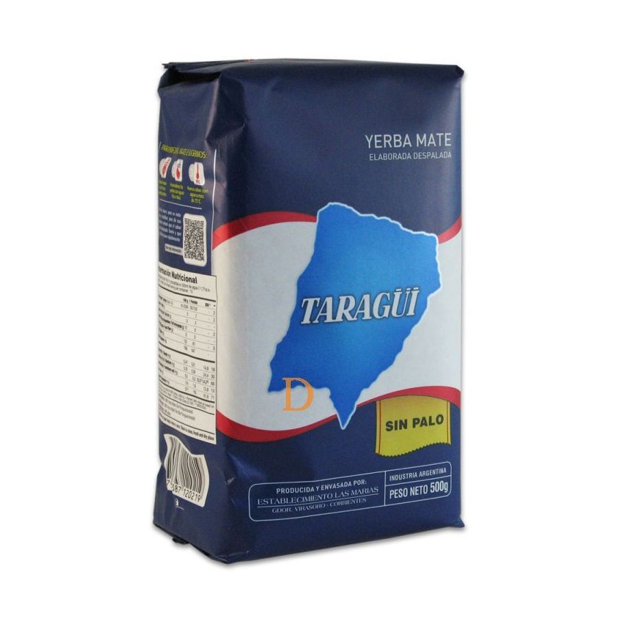 Yerba Mate Taragüi Sin Palo 500g
