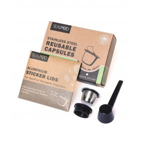 Капсула Sealpod - за многократно пълнене, неръждаема стомана 2