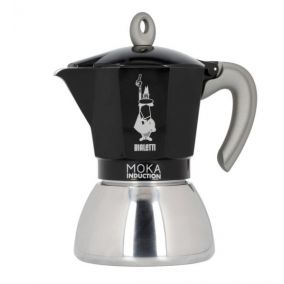 Bialetti Moka Induction 6 чаши черна НОВО