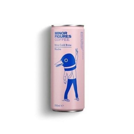 Cold Brew Mocha - овесена напитка с кафе и какао - Minor Figures Nitro