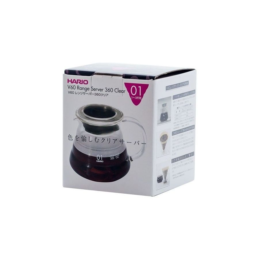 Кафеварка Hario V60 Range Server 360ml (XGS-36TB)