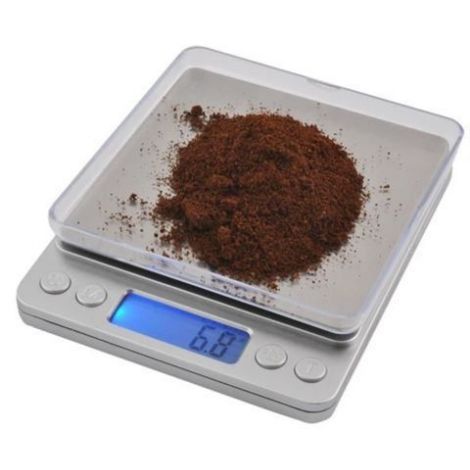 Тегло Квадрат от кафия 2 kg / 0,1 g