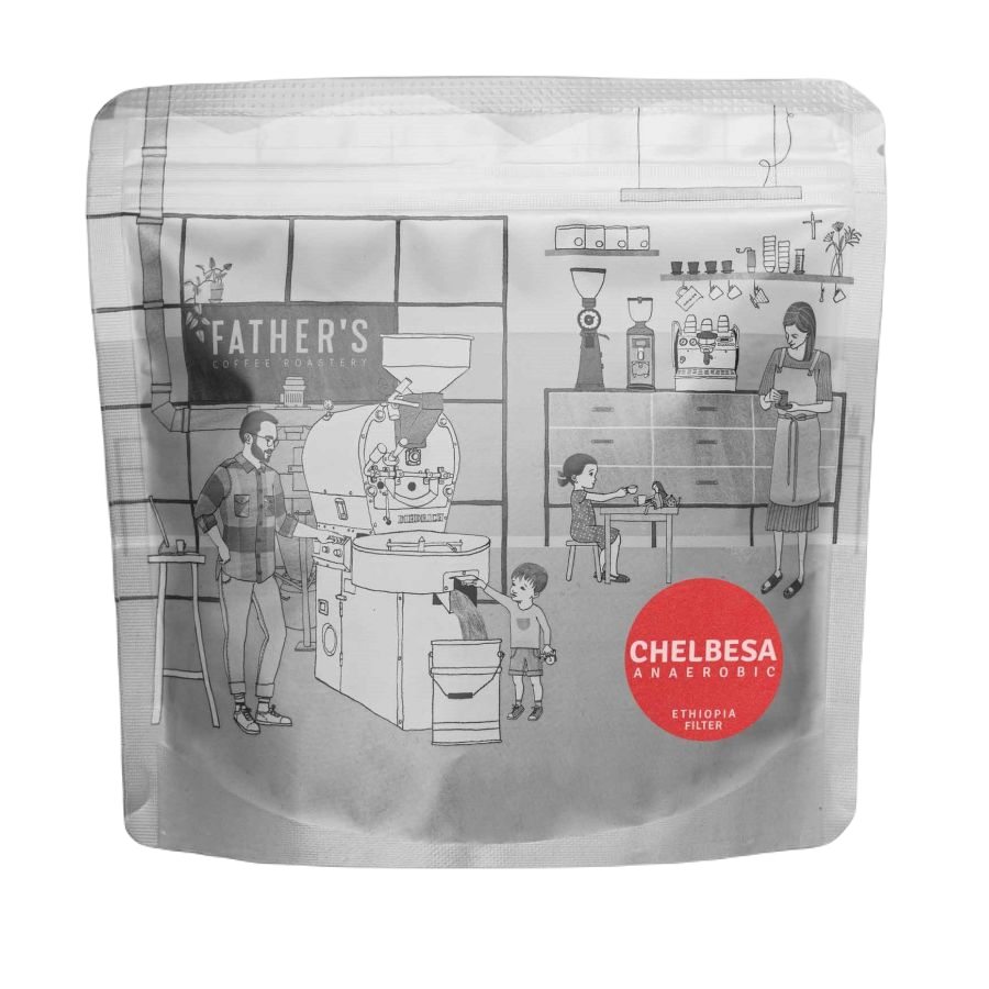 Бащино кафе Етиопия Chelbesa anaerobic 300g