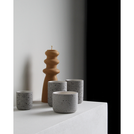 Чаша Kaffia Style Cappuccino 130ml - сива