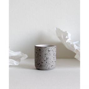 Чаша за еспресо в стил кафия 80 ml - сива 2
