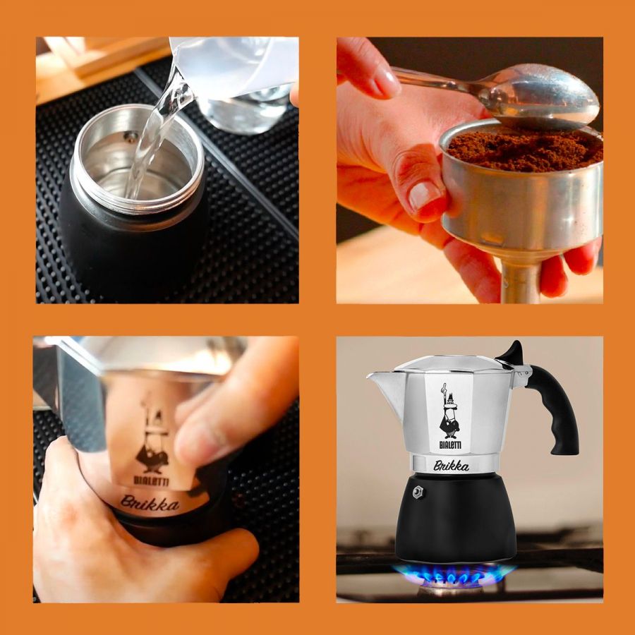 Мока кана Bialetti Brikka 2