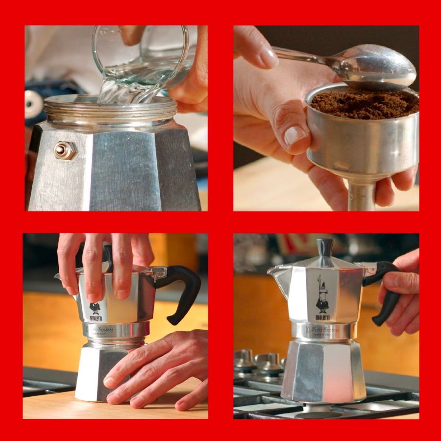 Bialetti Moka Express 6 чаши moka pot