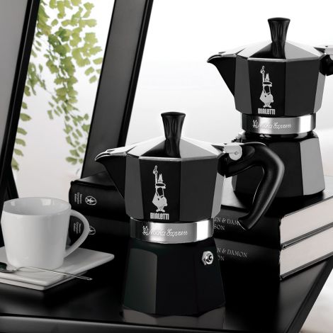 Bialetti Moka Express 6 мока кана черно