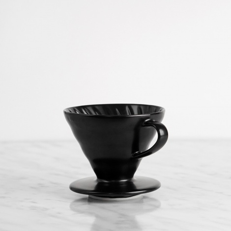 Дрипер Hario V60-02 Kasuya Ceramic, KDC-02-B