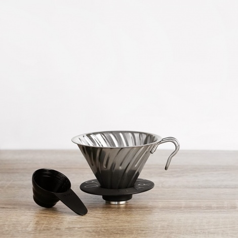 Дрипър Hario V60-02 от неръждаема стомана (VDM-02HSV)