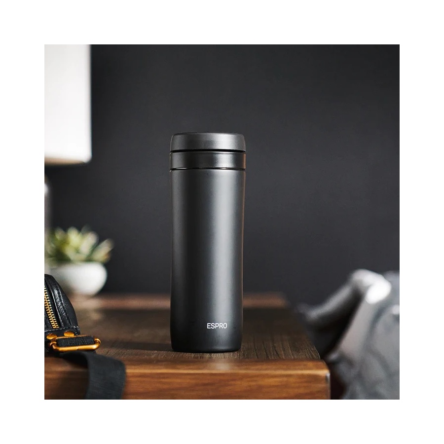 Frenchpress Espro P1 преса за пътуване 300ml сребърна