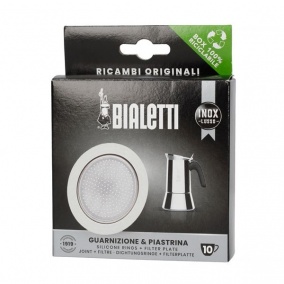 Уплътнение за мока кана Bialetti от неръждаема стомана 10 чаши