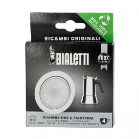 Уплътнение за мока кана Bialetti от неръждаема стомана 4 чаши