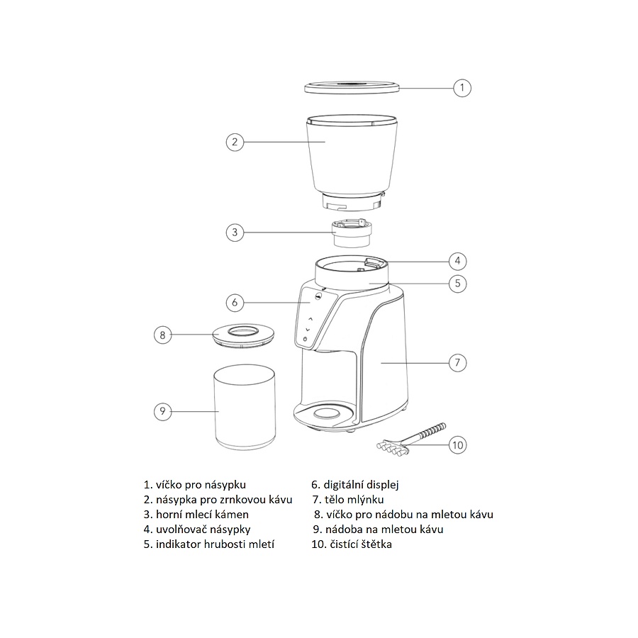 Шлайфмашина Wilfa Balance CG1B-275