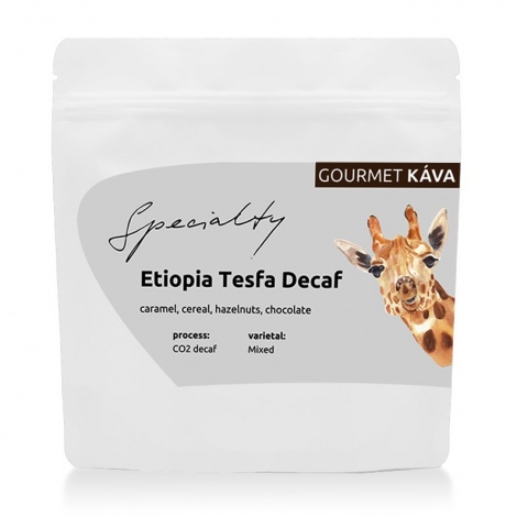 GourmetCoffee Specialty - Етиопия Tesfa DECAF - без кофеин 250g