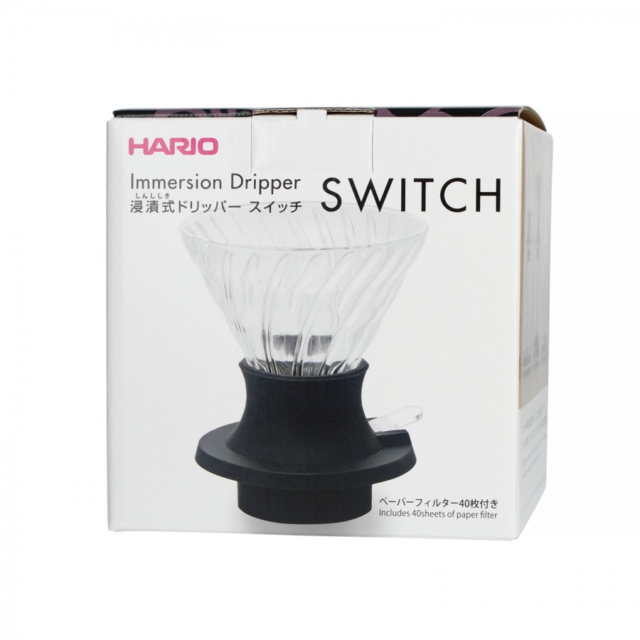 Hario Immersion Switch V60-02 дрипър с филтри