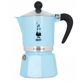 Bialetti Rainbow 3 синя кана за мока