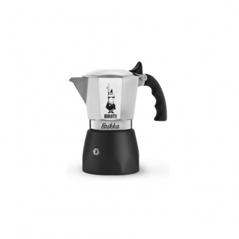 Мока кана Bialetti Brikka 2 - Използвана/лява (without original packaging)