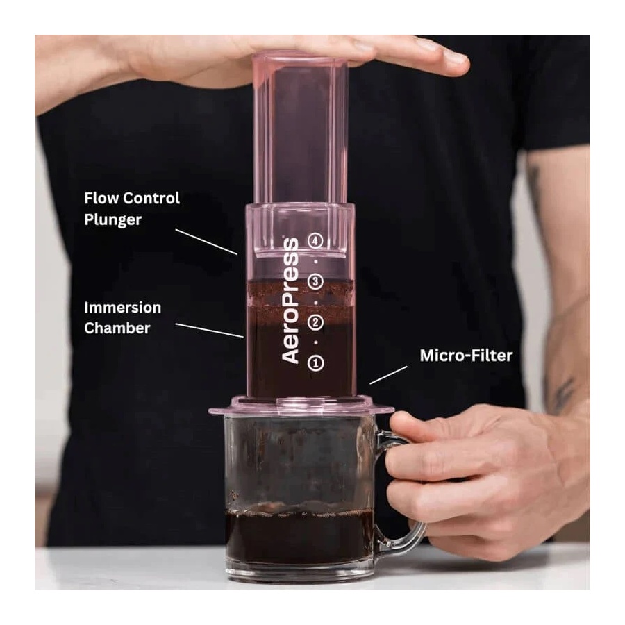 Aeropress Clear PINK