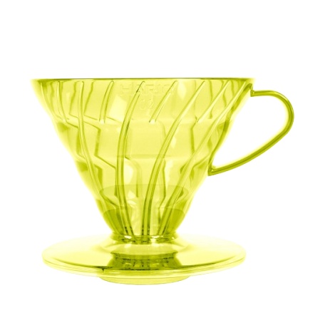 Hario Dripper V60 -02T Sunflower Yellow - пластмаса