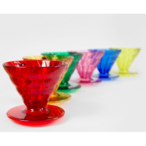 Hario Dripper V60 -02T Ocean Blue - пластмаса