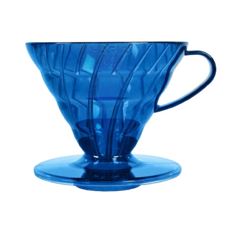 Hario Dripper V60 -02T Ocean Blue - пластмаса