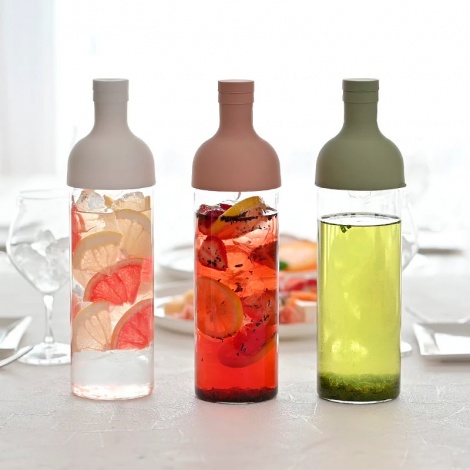 Бутилка за студено варене Hario 750 мл - маслиненозелена