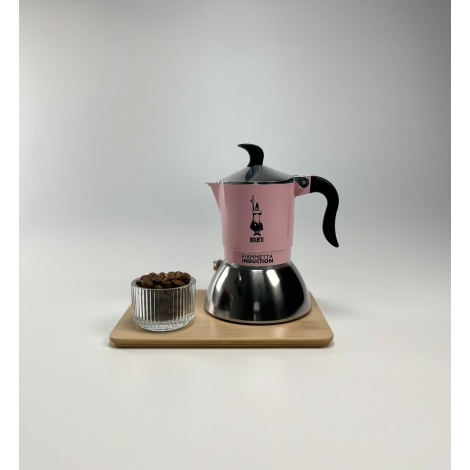Bialetti Moka Induction Fiammetta - 2 чаши розово НОВО