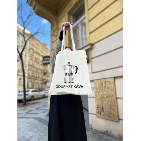 Платнена чанта - чайник мока