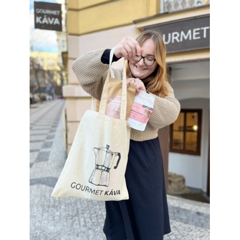 Платнена чанта - чайник мока