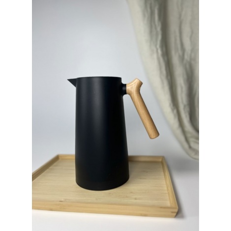 Термос за сервиране ALPINA 1 л - черен