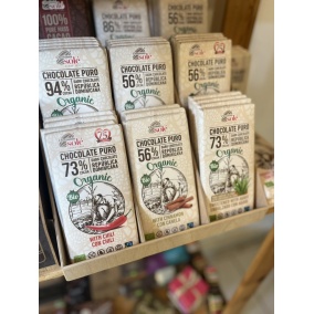 Шоколади Solé - 56% органичен шоколад с канела 2