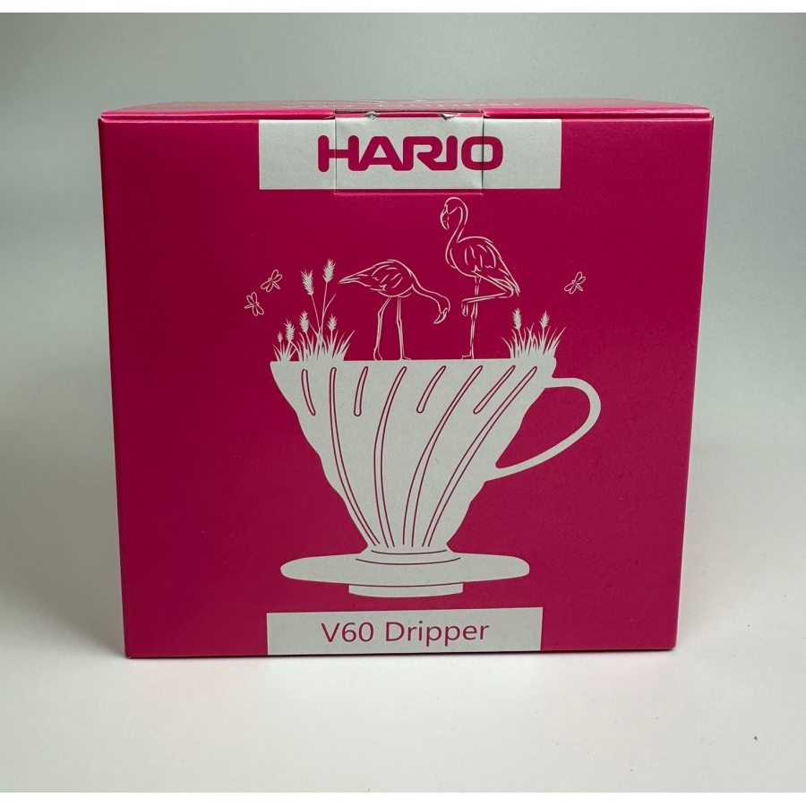 Hario Dripper V60 -02T Pink - пластмаса