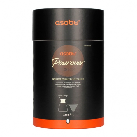 Asobu Pour Over 1L - черен