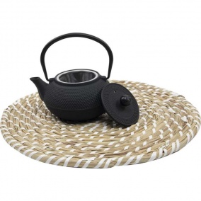 Чугунен чайник 850 мл черен 2