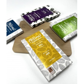 Шоколад Смесен шоколад, бял шоколад с ванилия, 40% 2