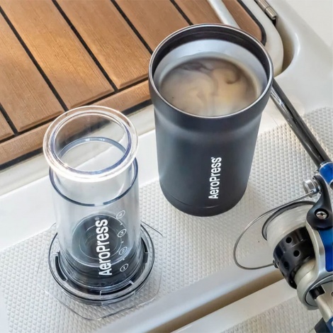Система за пътуване Aeropress GO Plus - черна