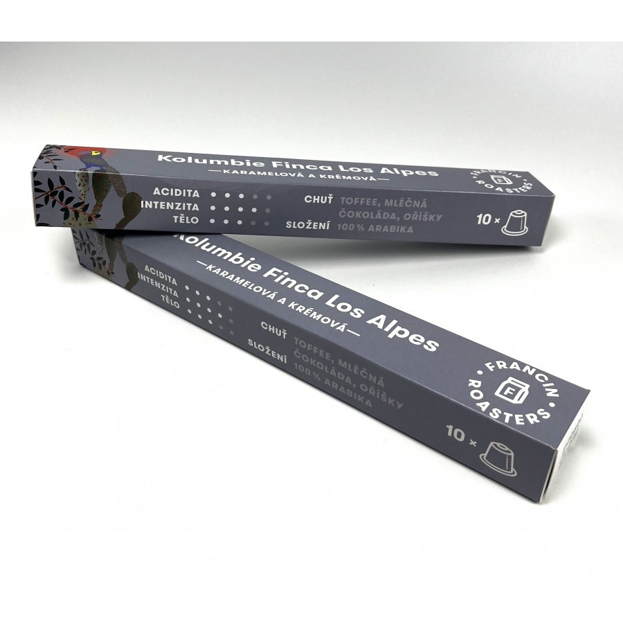 Кафе Francin ESPRESSO KAPSLE KOLUMBIE Finca Los Alpes