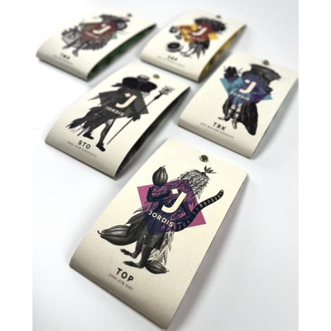 Jordis 67% черен шоколад с парченца какаови зърна 50гр