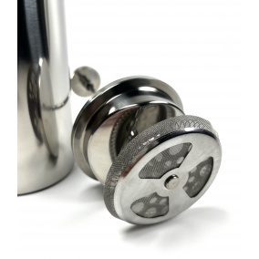 Френска преса от неръждаема стомана 600ml Kaffia - сребърна 2