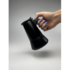 Kaffia Black 4 Cup Moka Pot - черен 2