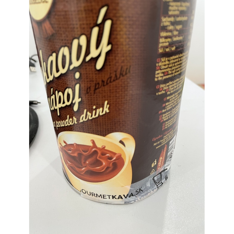 Какаова напитка на прах, 500g, шоколадова фабрика Troubelice - повредена опаковка / ПРОДАЖБА