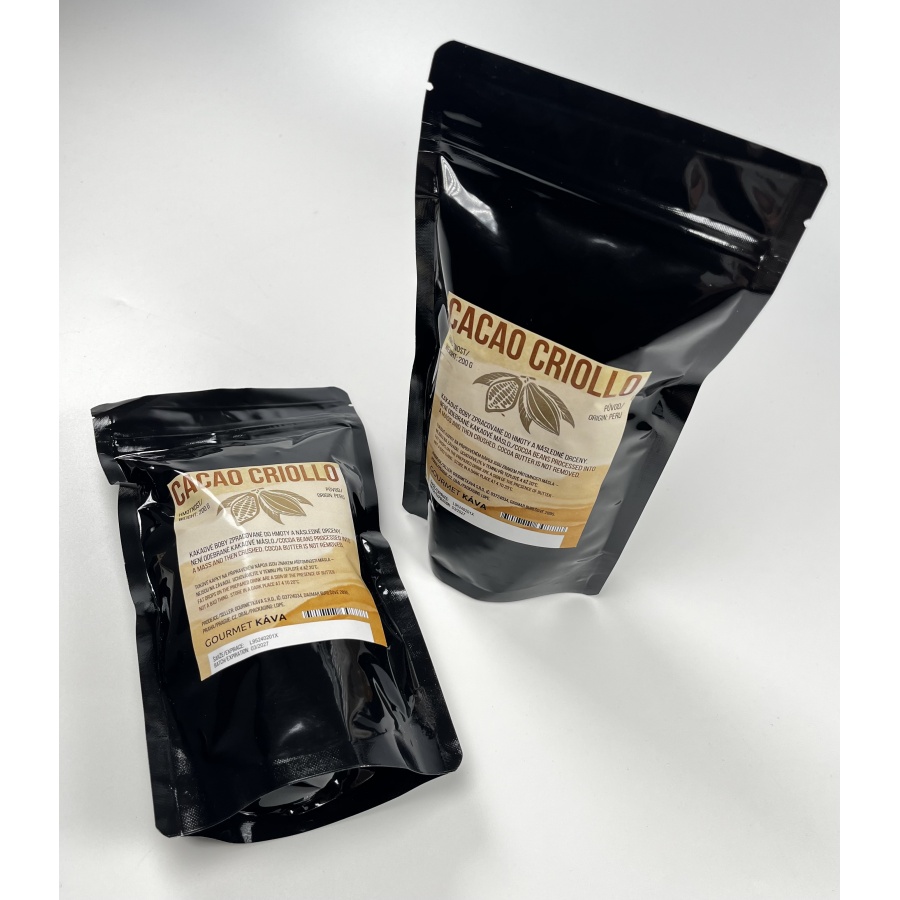 Церемониално какао Criollo на парчета 200g