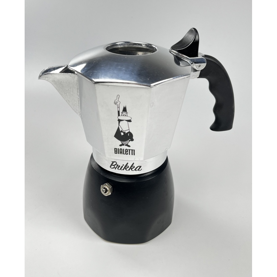 Мока кана Bialetti Brikka 4 - ИЗПОЛЗВАНА/НИСКОКУРСОВА