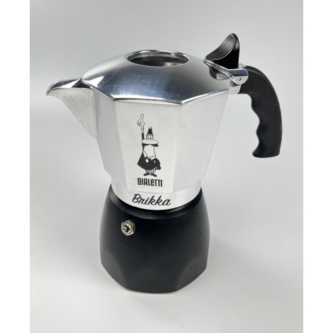 Мока кана Bialetti Brikka 4 - ИЗПОЛЗВАНА/НИСКОКУРСОВА