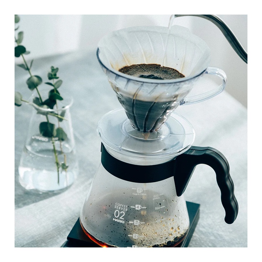 Hario V60 Pour Over Craft - черен (VCND-02B-EX)