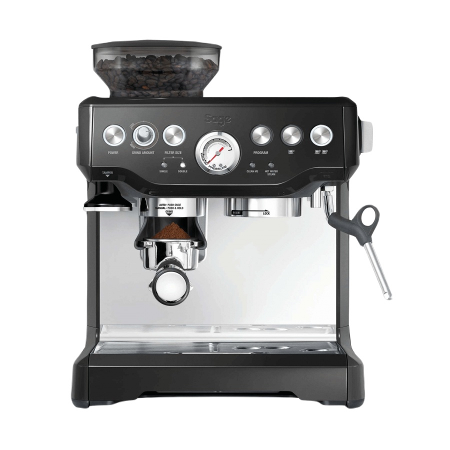 Кафемашина SAGE The Barista Express™ BES875BKS Black – УПОТРЕБЯВАНО / НАМАЛЕНИЕ