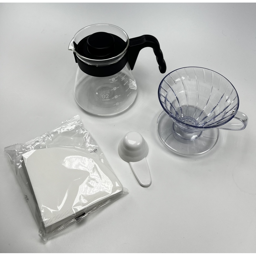 Hario V60 Pour Over Craft - черен (VCND-02B-EX)
