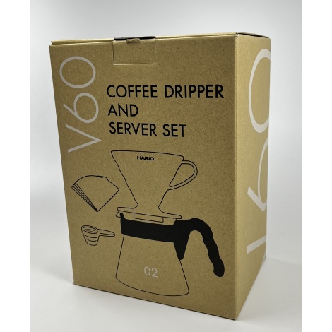 Hario V60 Pour Over Craft - черен (VCND-02B-EX)